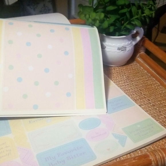 Sweet baby die-cut paper pad - Picture 6 of 8